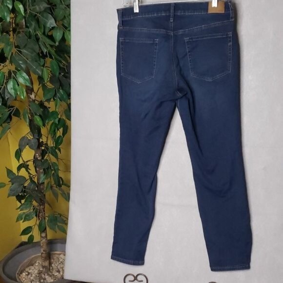 Aeropostale High Rise Jegging Size 10 Short Dark Wash Womens Stretch Denim Jeans - Picture 2 of 10